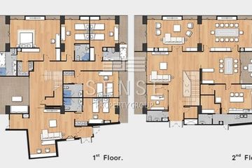 5 Bedroom Condo for rent in The Residence Sukhumvit 24, Khlong Tan, Bangkok near MRT Sukhumvit