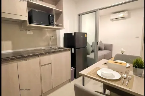 1 Bedroom Condo for rent in Elio Sathorn - Wutthakat, Bang Kho, Bangkok near BTS Talat Phlu