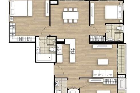 3 Bedroom Condo for sale in Preen by Sansiri, Lumpini, Bangkok near BTS Ploen Chit