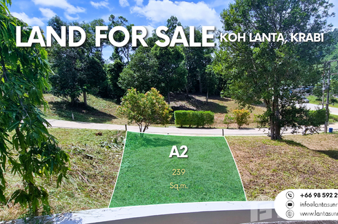 Land for sale in Lanta Sunrise Hill, Sala Dan, Krabi