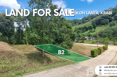 Land for sale in Lanta Sunrise Hill, Sala Dan, Krabi