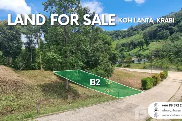 Land for sale in Lanta Sunrise Hill, Sala Dan, Krabi