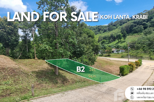 Land for sale in Lanta Sunrise Hill, Sala Dan, Krabi