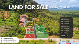 Land for sale in Lanta Sunrise Hill, Sala Dan, Krabi