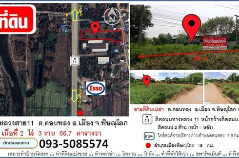 Land for sale in Don Thong, Phitsanulok