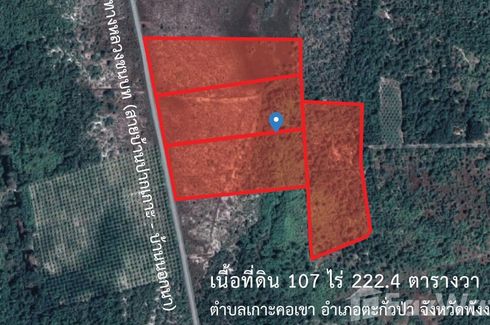 Land for sale in Ko Kho Khao, Phang Nga