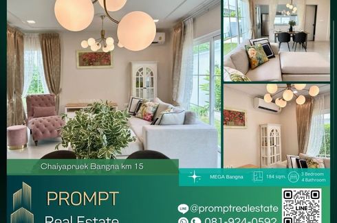 3 Bedroom House for sale in Chaiyapruek Bangna Km.15, Bang Chalong, Samut Prakan