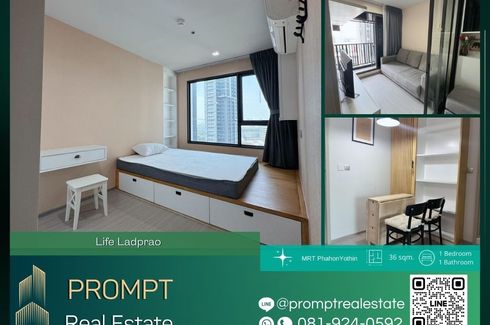 1 Bedroom Condo for rent in Life Ladprao, Chom Phon, Bangkok near BTS Ladphrao Intersection