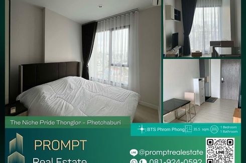 1 Bedroom Condo for rent in The Niche Pride Thonglor-Phetchaburi, Bang Kapi, Bangkok