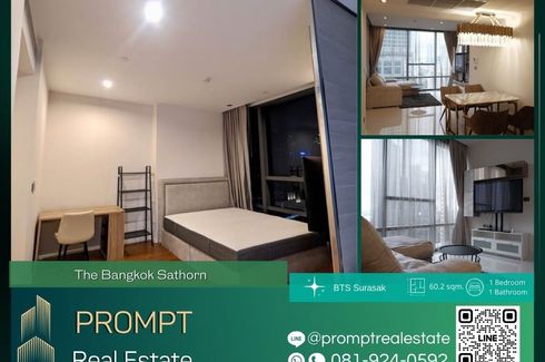 1 Bedroom Condo for rent in The Bangkok Sathorn, Thung Wat Don, Bangkok near BTS Surasak