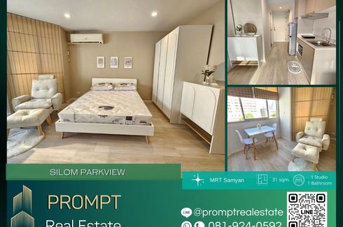 1 Bedroom Condo for rent in Silom Park View, Silom, Bangkok near MRT Silom