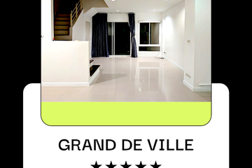 5 Bedroom Townhouse for rent in GRAND DE VILLE SRINAKARIN, Nong Bon, Bangkok near MRT Suan Luang Ro 9