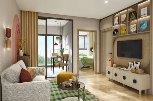 1 Bedroom Condo for sale in Dcondo Calm, Hua Mak, Bangkok near MRT Si Kritha