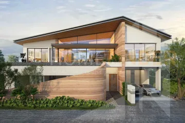 4 Bedroom House for sale in Serrana Lakefront Pool Villas Phuket, Si Sunthon, Phuket