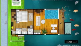 1 Bedroom Villa for rent in Wungthong Fishing Resort, Khok Sa-at, Udon Thani