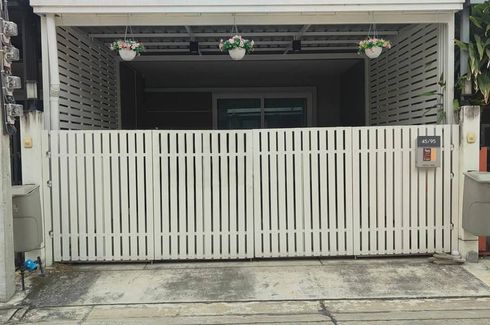 3 Bedroom Townhouse for sale in Novo Ville Puttasakorn, Suan Luang, Samut Sakhon