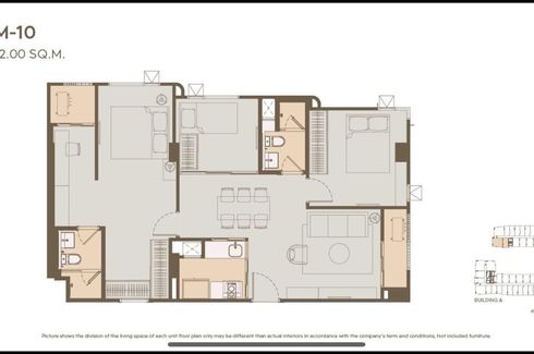 3 Bedroom Condo for sale in Life Sathorn – Narathiwas 22, Chong Nonsi, Bangkok