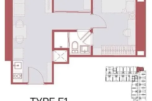 1 Bedroom Condo for sale in Aspire Sukhumvit - Rama 4, Phra Khanong, Bangkok near BTS Phra Khanong