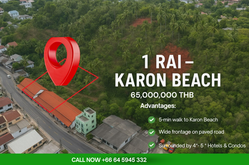 Land for sale in Karon, Phuket