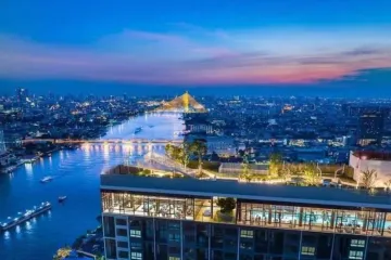 1 Bedroom Condo for rent in Ideo Charan 70 - Riverview, Bang Phlat, Bangkok near MRT Bang Phlat