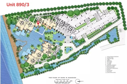 3 Bedroom Condo for rent in The Pano Rama 3, Bang Phong Pang, Bangkok