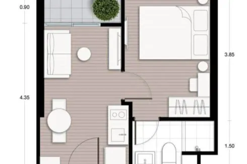 Condo for sale in NUE District R9, Huai Khwang, Bangkok near MRT Phra Ram 9