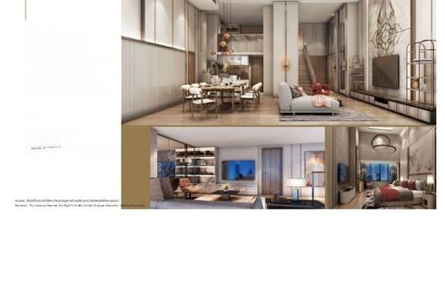 3 Bedroom Condo for sale in Landmark @MRTA Station, Bang Kapi, Bangkok near MRT Pradit Manutham