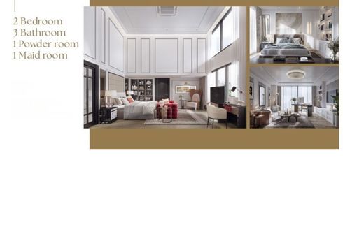 2 Bedroom Condo for sale in Landmark @MRTA Station, Bang Kapi, Bangkok near MRT Pradit Manutham