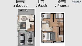 3 Bedroom Townhouse for sale in Pruksa Ville Srinakarin-Bangna, Bang Kaeo, Samut Prakan