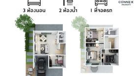 3 Bedroom Townhouse for sale in Pruksa Ville Rangsit-Klong 2, Prachathipat, Pathum Thani