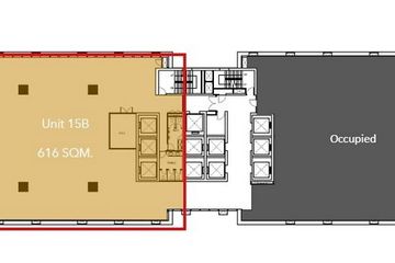 1 Bedroom Office for rent in Silom, Bangkok near BTS Chong Nonsi
