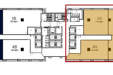 1 Bedroom Office for rent in Silom, Bangkok near BTS Chong Nonsi