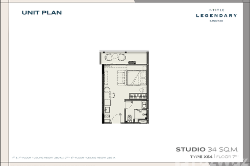 Apartment for sale in The Title Legendary-Bang Tao, Choeng Thale, Phuket