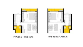 1 Bedroom Condo for sale in Noww Mega, Bang Kaeo, Samut Prakan