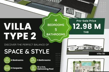 4 Bedroom Villa for sale in Krabi Cliff Villas, Nong Thale, Krabi