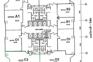 1 Bedroom Office for rent in Chatuchak, Bangkok near BTS Ladphrao Intersection