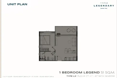 1 Bedroom Apartment for sale in The Title Legendary-Bang Tao, Choeng Thale, Phuket