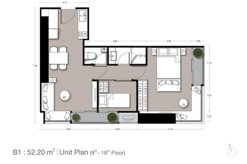 1 Bedroom Condo for sale in Noble Form Thonglor, Khlong Tan Nuea, Bangkok near BTS Thong Lo