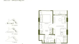 1 Bedroom Condo for sale in The Base Cherngtalay, Choeng Thale, Phuket