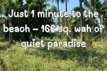 Land for sale in Mae Ramphueng, Prachuap Khiri Khan