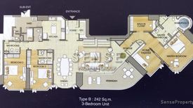 3 Bedroom Condo for sale in Wat Phraya Krai, Bangkok near BTS Saphan Taksin