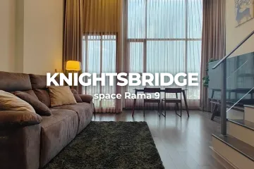 1 Bedroom Condo for rent in KnightsBridge Space Rama 9, Din Daeng, Bangkok near MRT Phra Ram 9