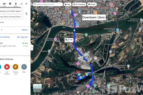 Land for sale in Warin Chamrap, Ubon Ratchathani