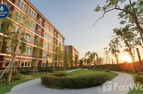Condo for sale in Miami Condo Bangpu, Thai Ban, Samut Prakan near BTS Mueang Boran