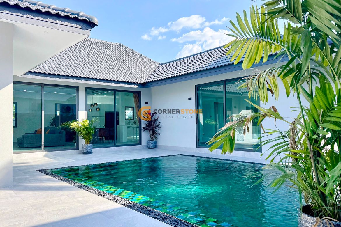 Modern 3 Bed Pool Villa Mabprachan Lake