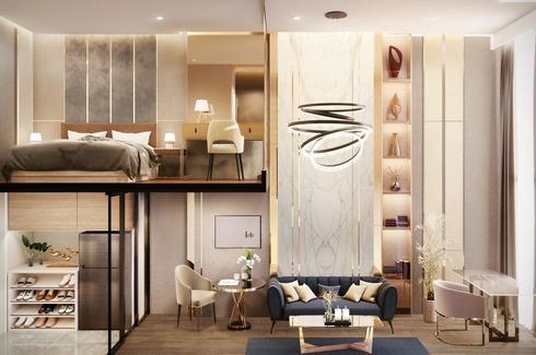 1 Bedroom Condo for sale in Origin Plug & Play Ramkhamhaeng Triple Station, Hua Mak, Bangkok near MRT Lam Sali