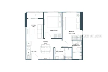 2 Bedroom Condo for sale in FLO by Sansiri, Khlong San, Bangkok near BTS Khlong San