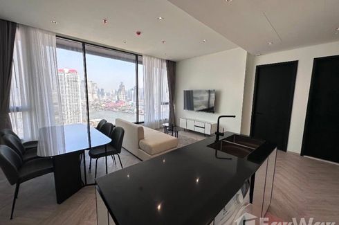 2 Bedroom Condo for rent in Chapter Charoennakhorn-Riverside, Bang Lamphu Lang, Bangkok near BTS Krung Thon Buri