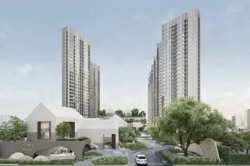 3 Bedroom Condo for sale in COBE Ratchada-Rama 9, Huai Khwang, Bangkok