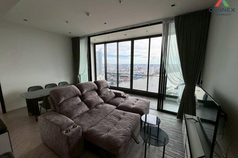 2 Bedroom Condo for rent in Chapter Charoennakhorn-Riverside, Bang Lamphu Lang, Bangkok near BTS Krung Thon Buri